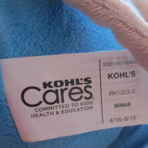 Kohls Cares If you Give a Mouse a Cookie Blue Overalls 16" Plush - Picture 6 of 6